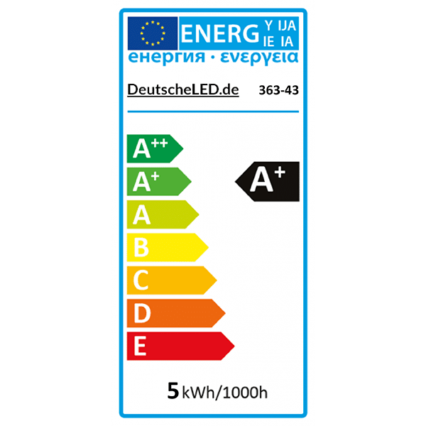 Leuchtmittel - Globe 5W (≈35W) 2600K Opal dimmbar Ø12,5cm