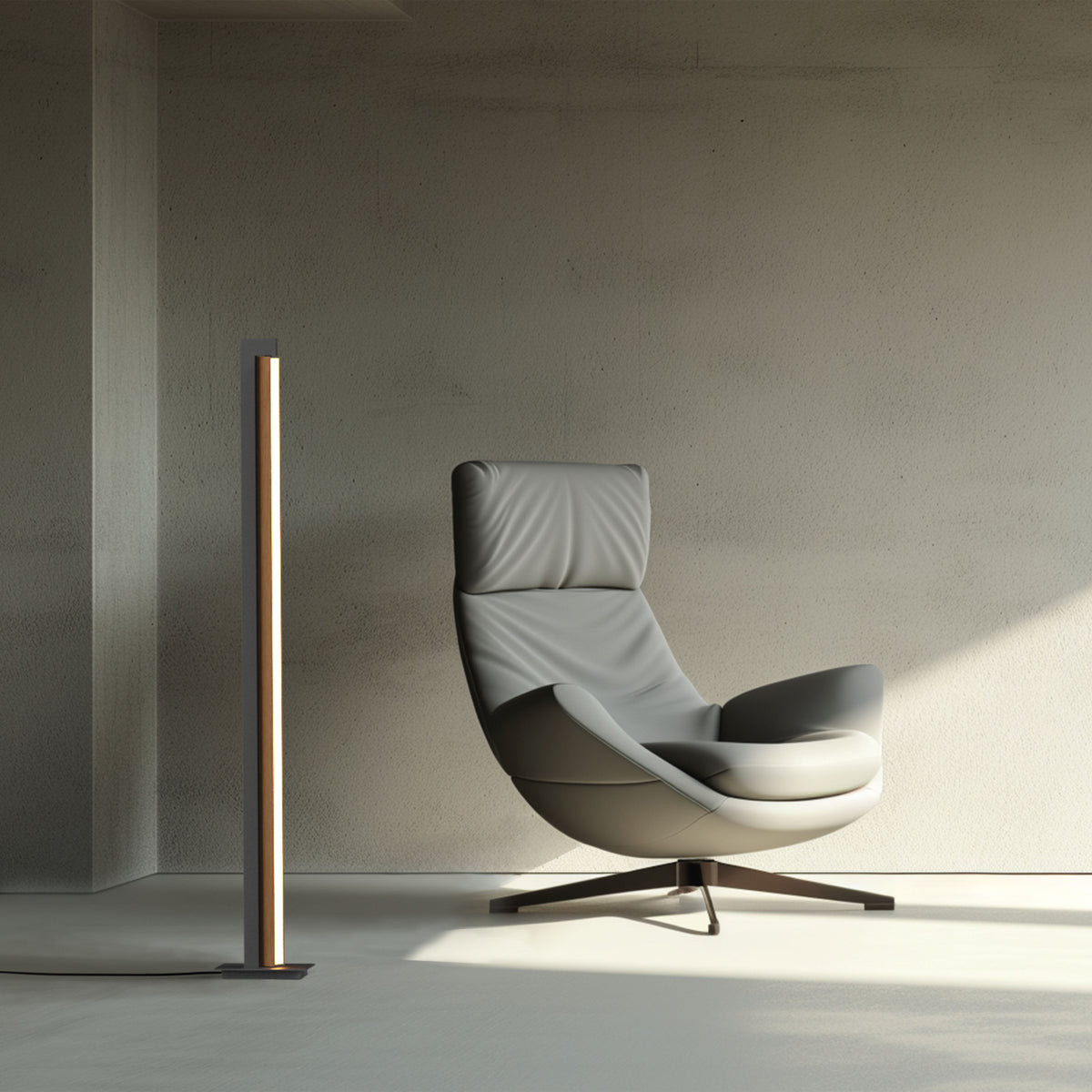 PURE Lines Floor, Stehleuchte, 220x160x1550