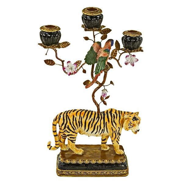 Kerzenleuchter - Tiger