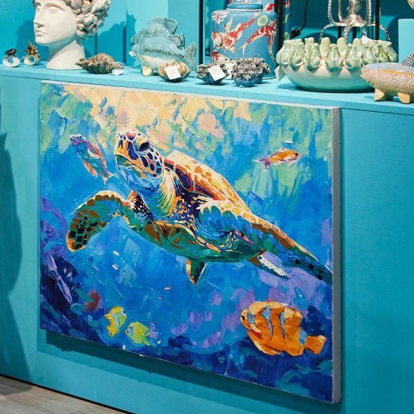 Wandbild - Wasserschildkröte