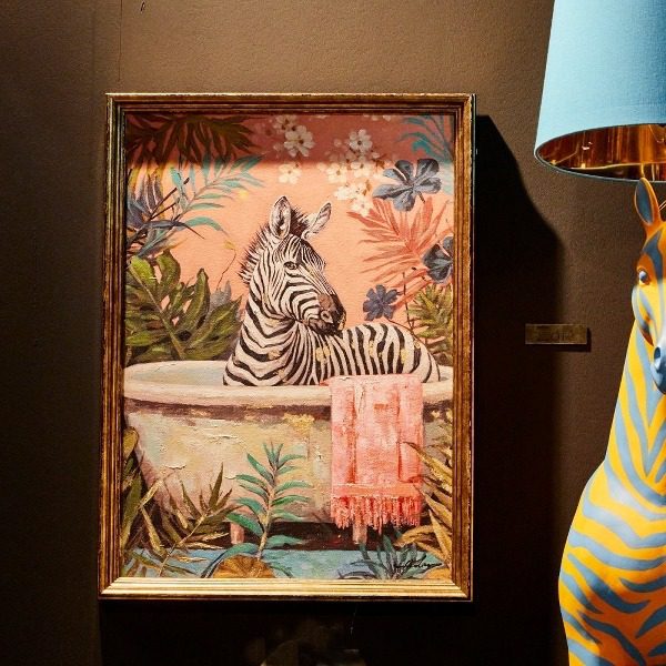 Wandbild - Zebra