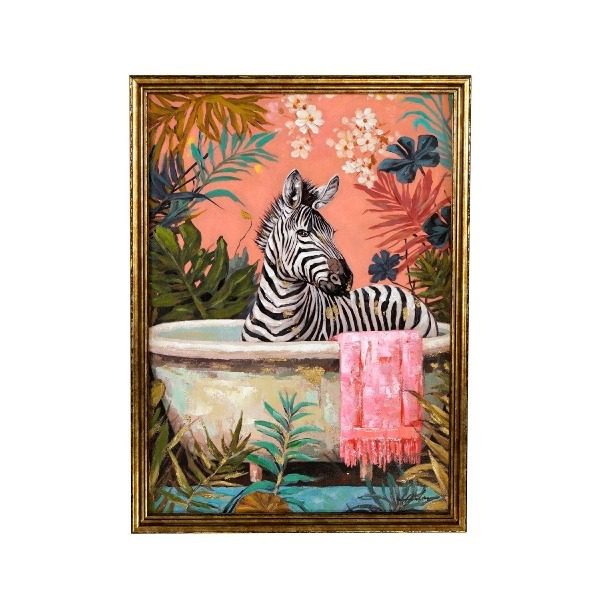Wandbild - Zebra