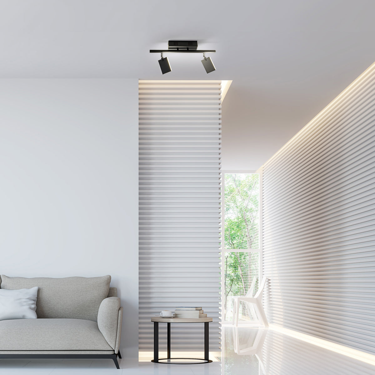 PURE Mira, Deckenleuchte, 525x240x225