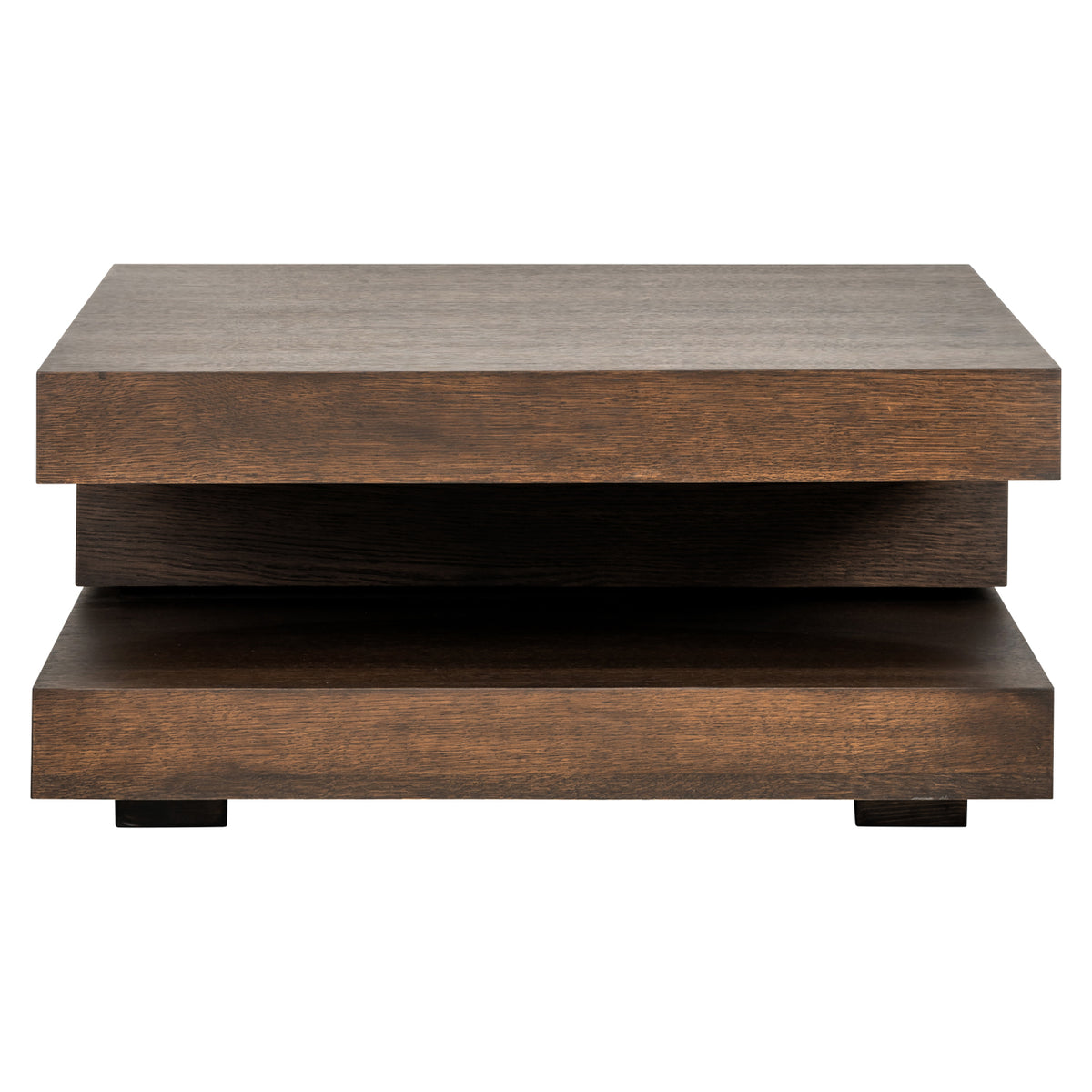 Couchtisch Oakura brown 90x90