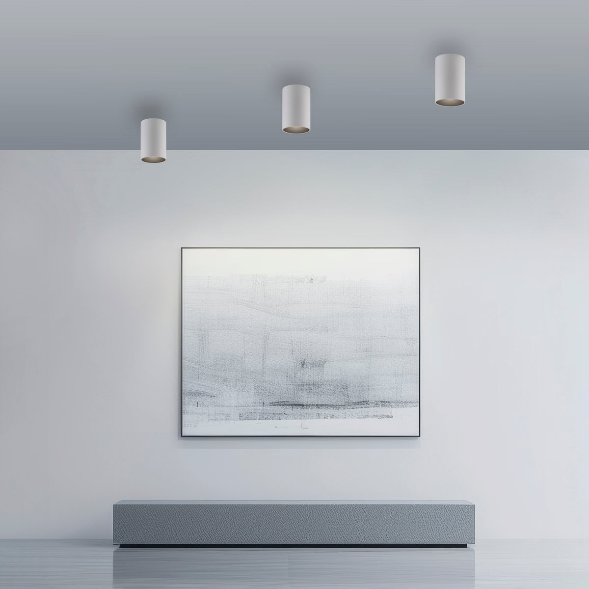 PURE Point, Deckenleuchte, 60x60x90x60