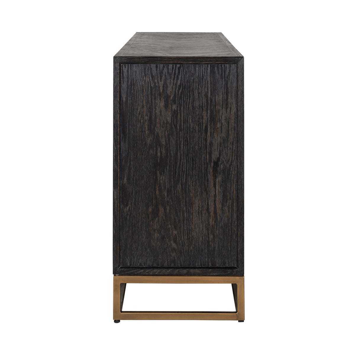 Sideboard Blackbone Brass black rustic