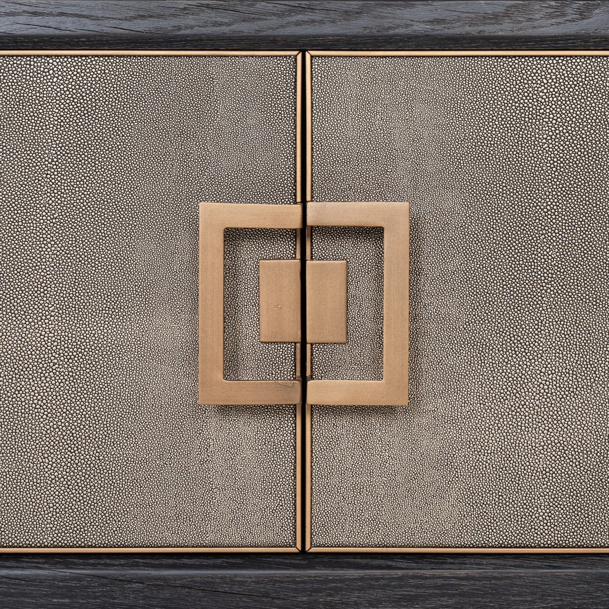 TV-Schrank Bloomville brass shagreen