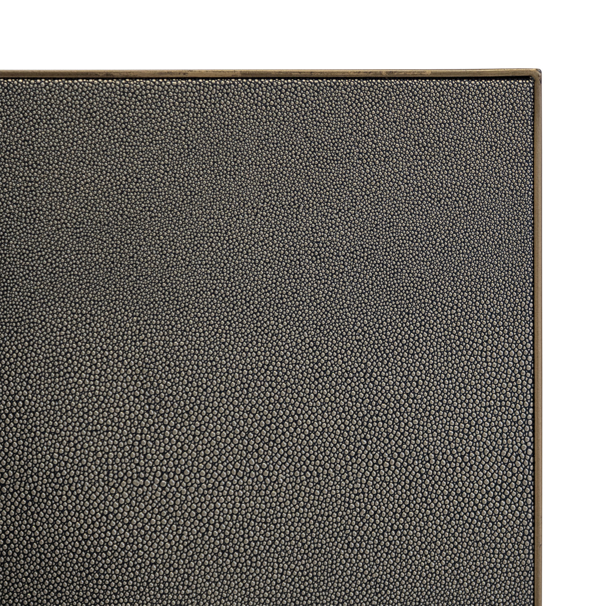 Esstisch Bloomville brass shagreen incl. glass top 230