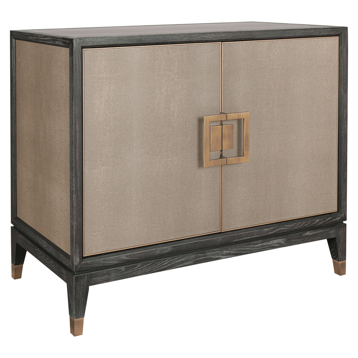 Sideboard Bloomville brass shagreen