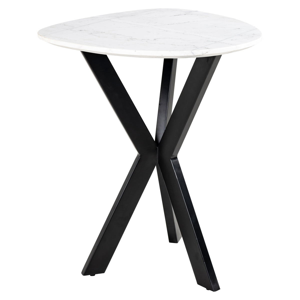 Beistelltisch Trocadero black/white