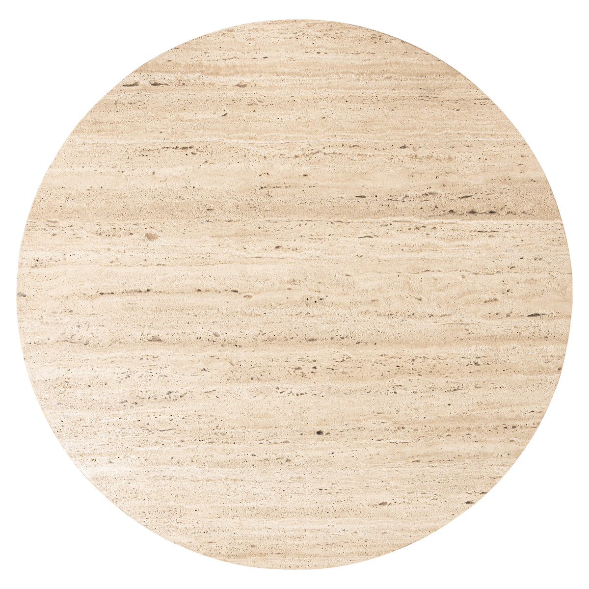 Couchtisch Hampton dark brown 90Ø