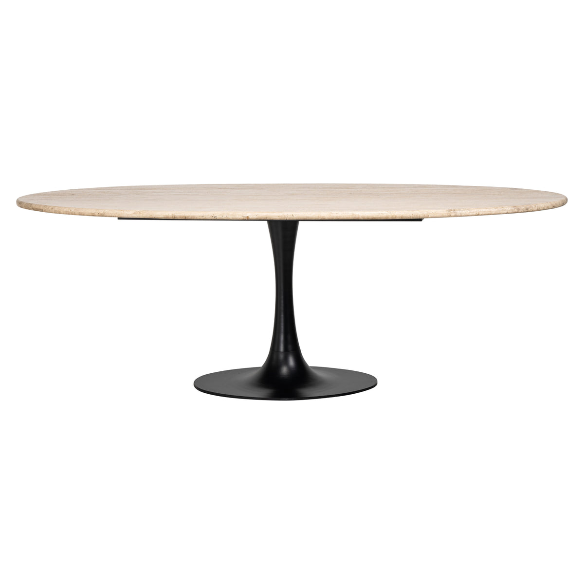 Esstisch Hampton black oval 230