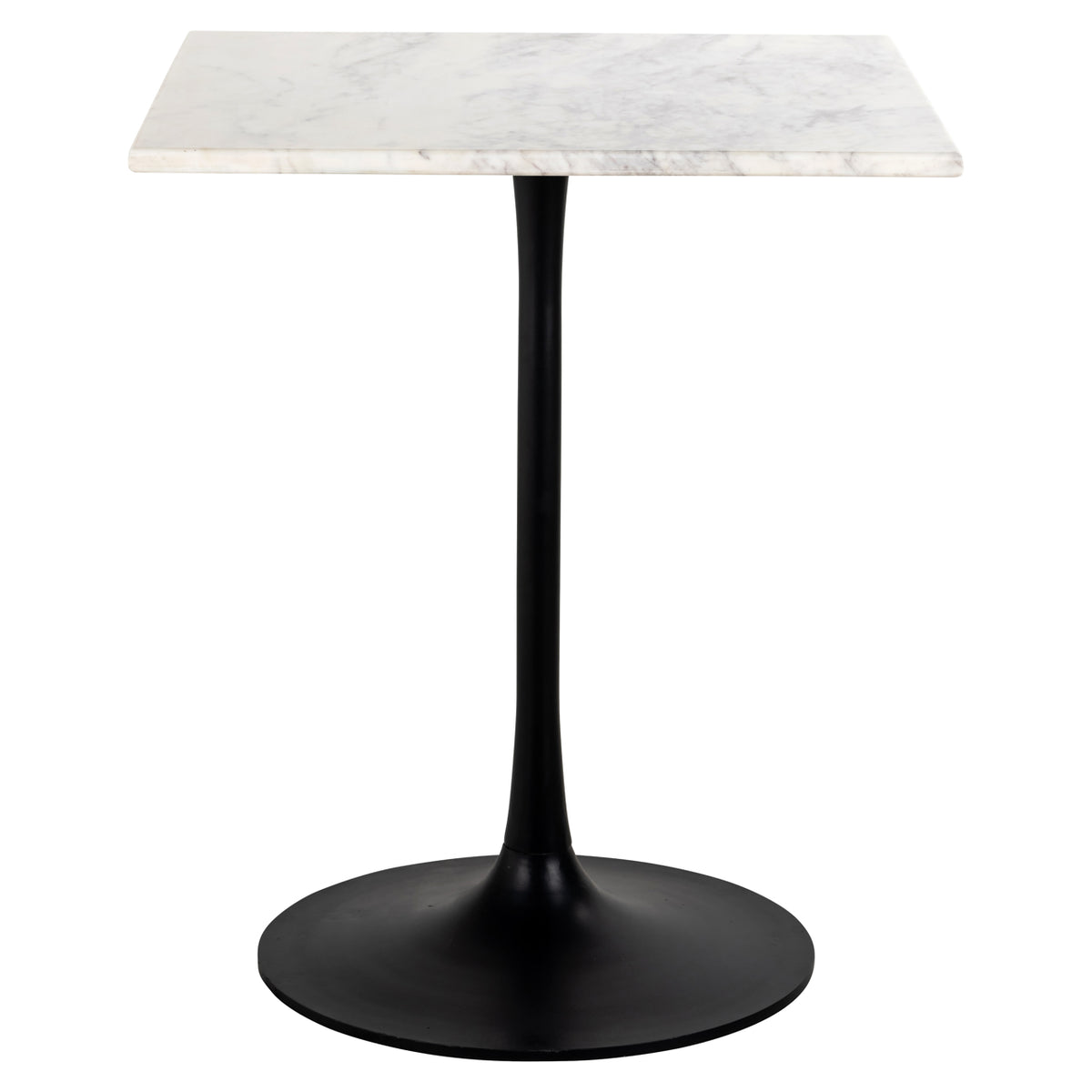 Bistro-Tisch Carlten black/white 65x65
