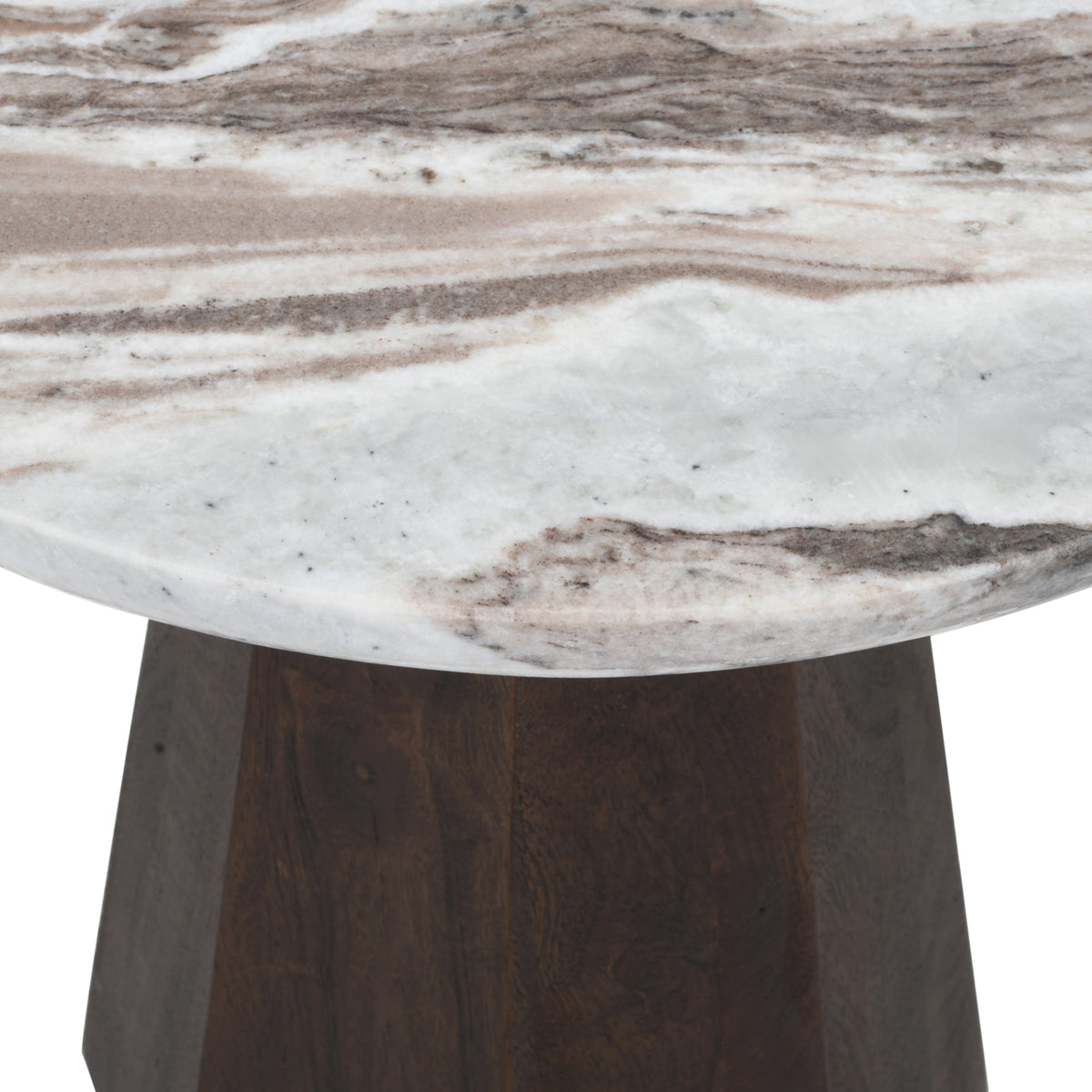 Beistelltisch Oberoy Blush beige 45Ø