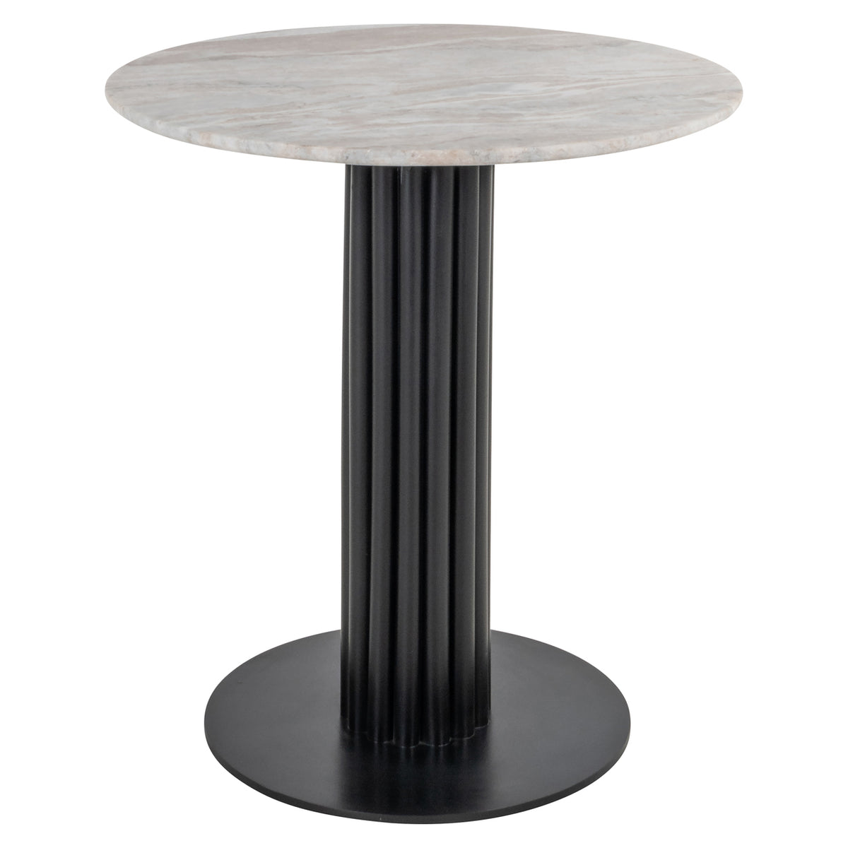 Bistro-Tisch Nyon Blush beige 75Ø