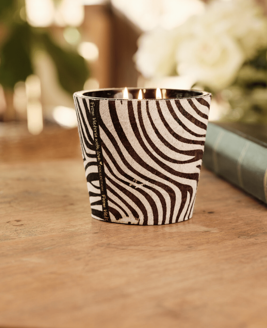 Duftkerze - Hairy Zebra Black