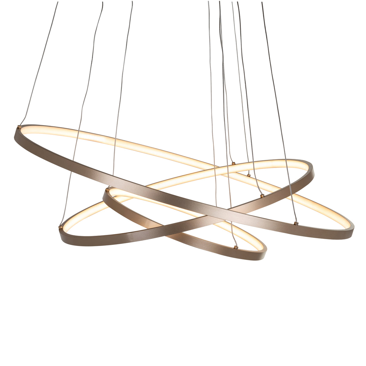 Pendelleuchte Amira gold