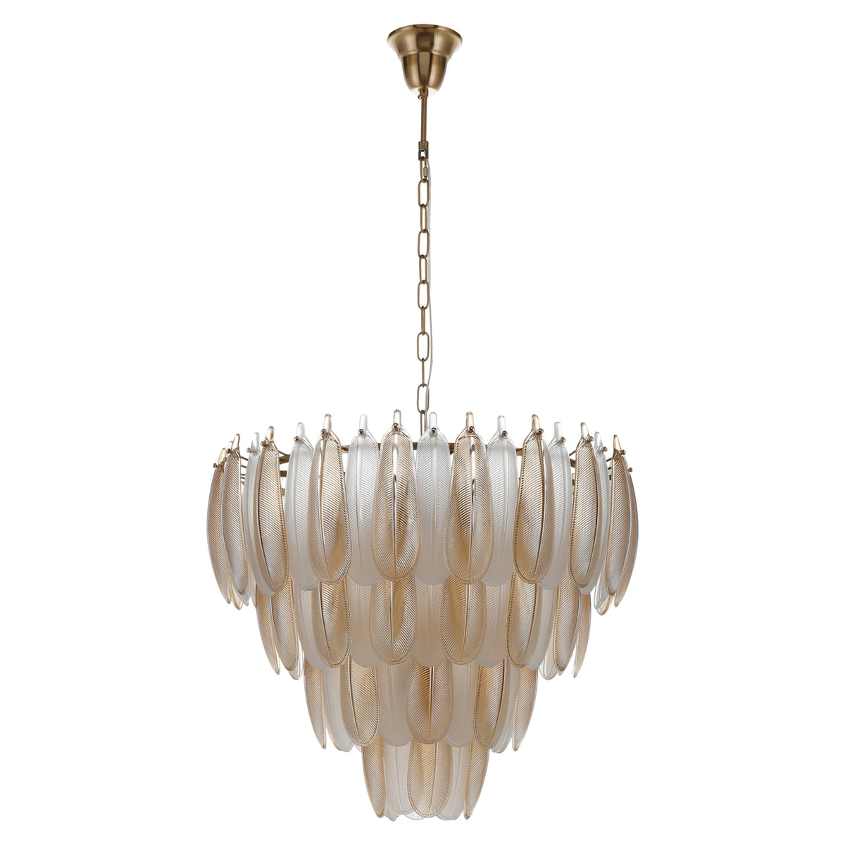 Pendelleuchte Chloe gold
