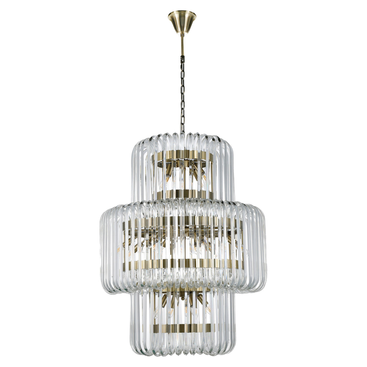 Pendelleuchte Chenna clear transparent