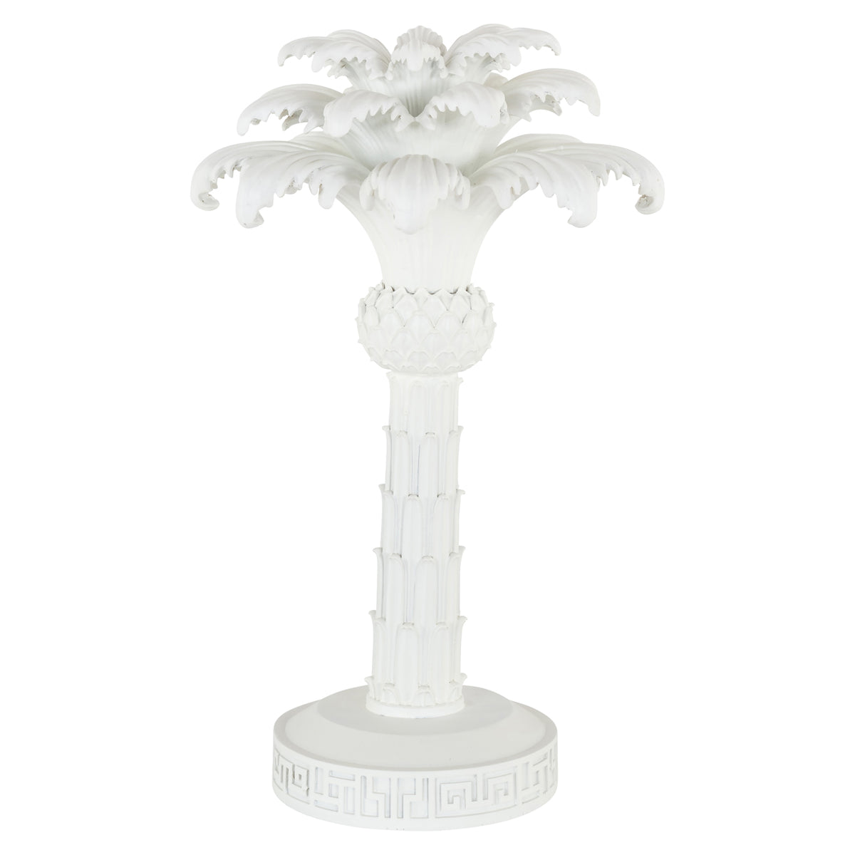 Kerzenhalter Palma white small