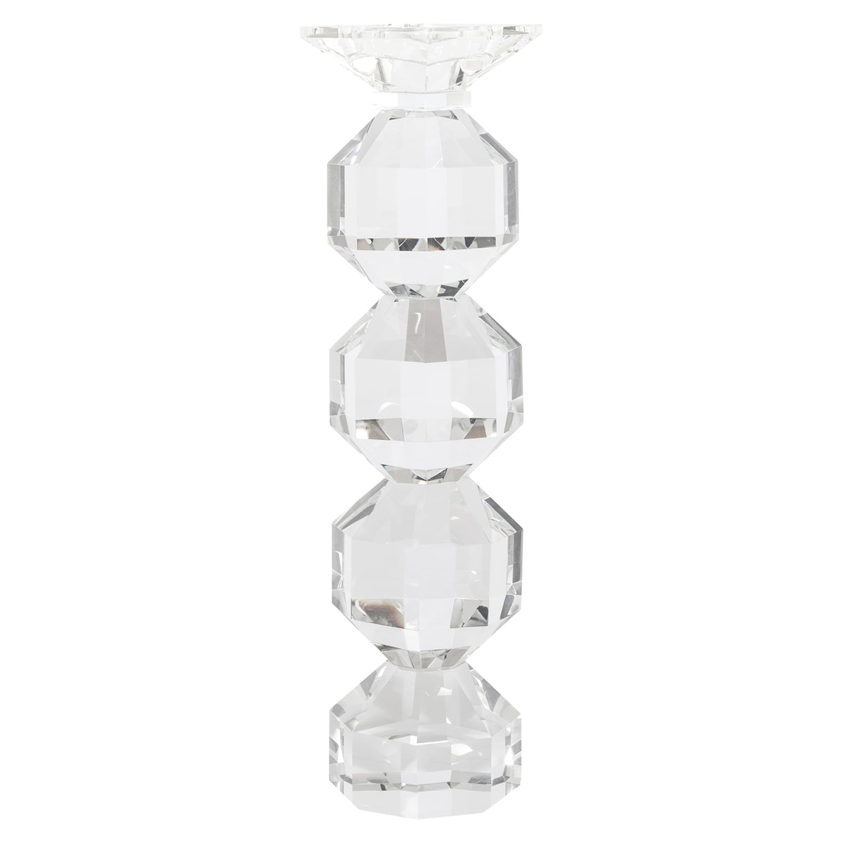 Kerzenhalter Safia clear transparent large