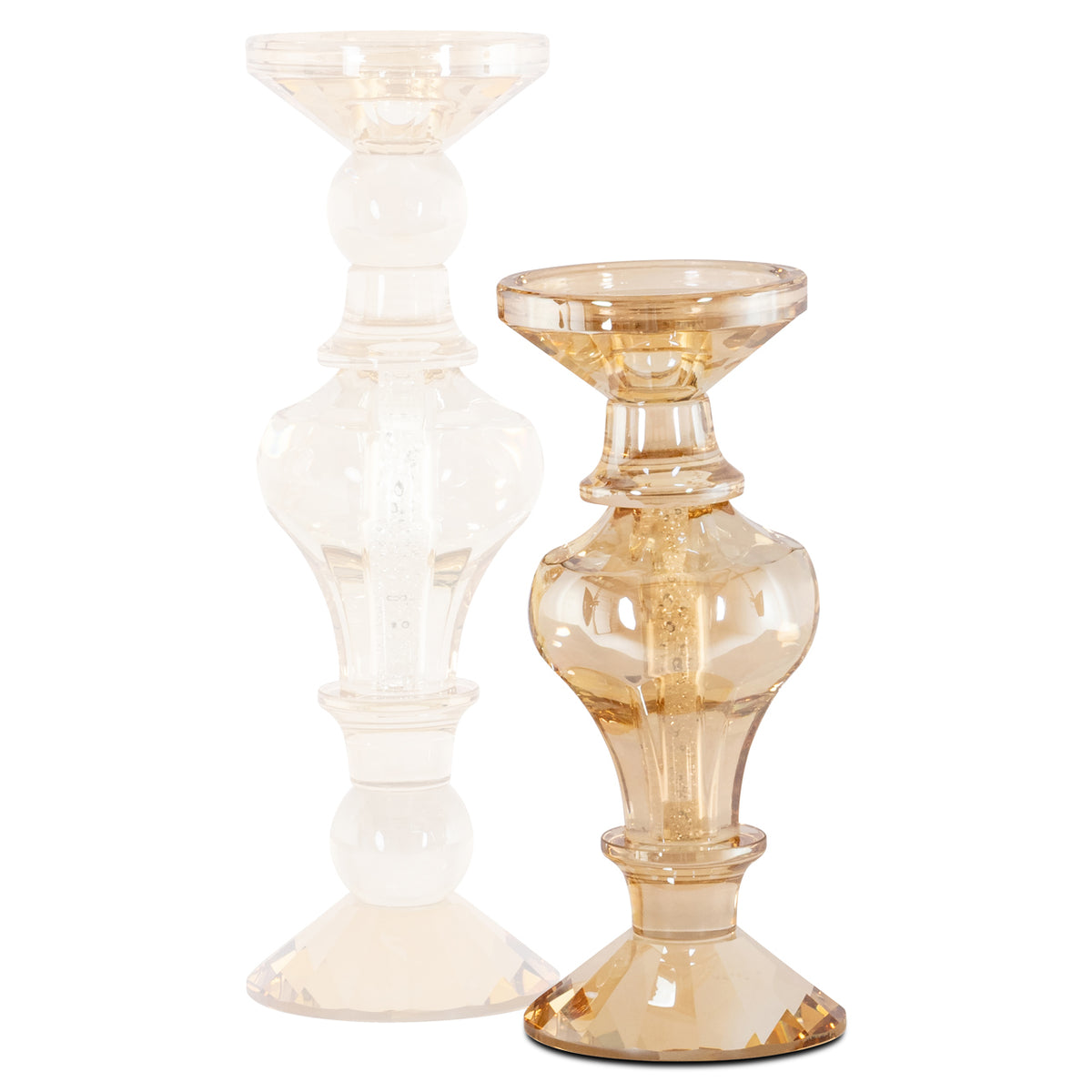 Kerzenhalter Dilan amber small