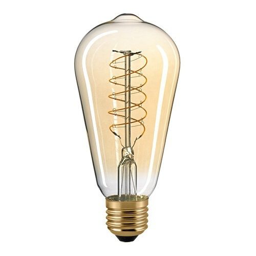 LED Kolben Spirale 7W 2500K Ø6,4cm dimmbar