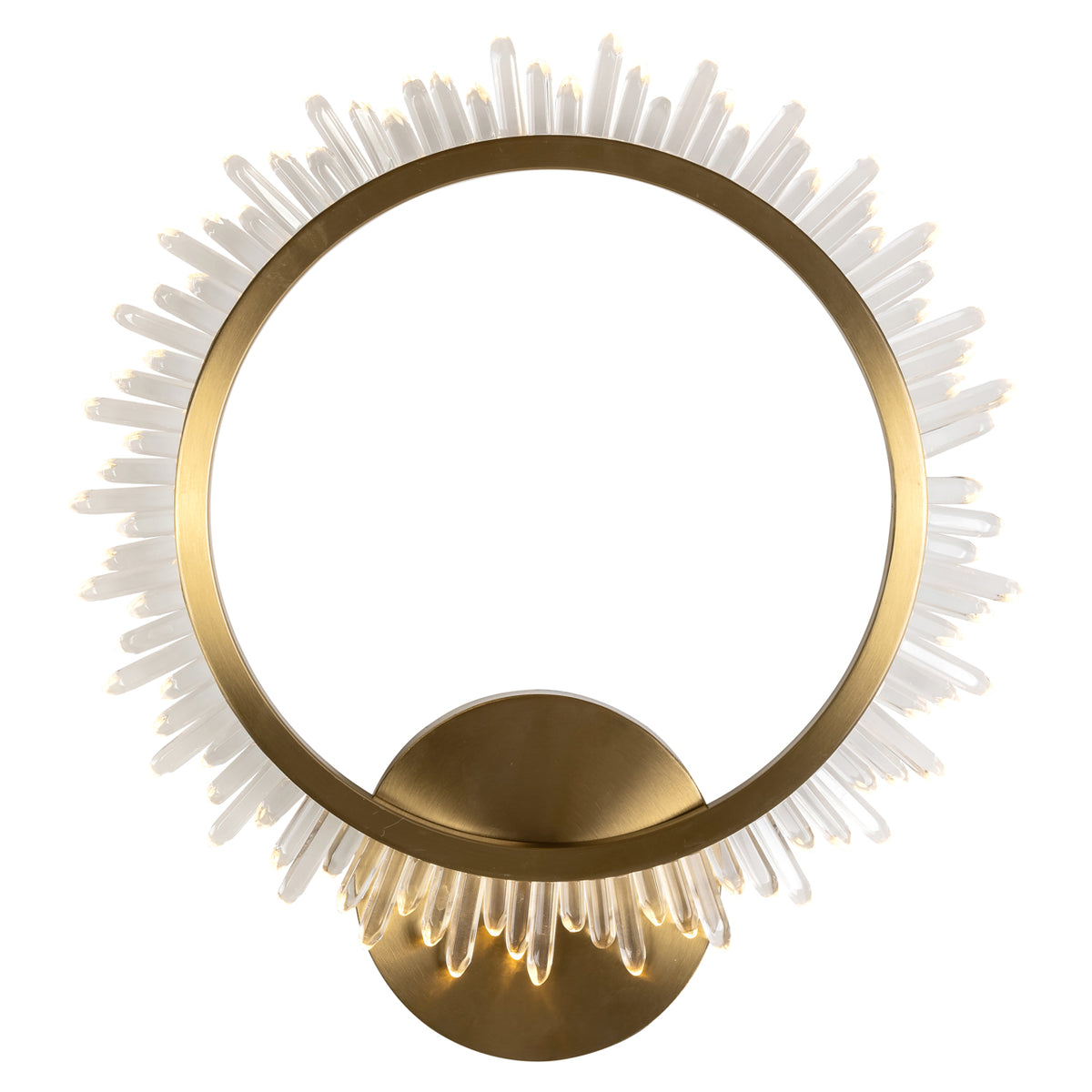 Wandlampe Beau brushed gold