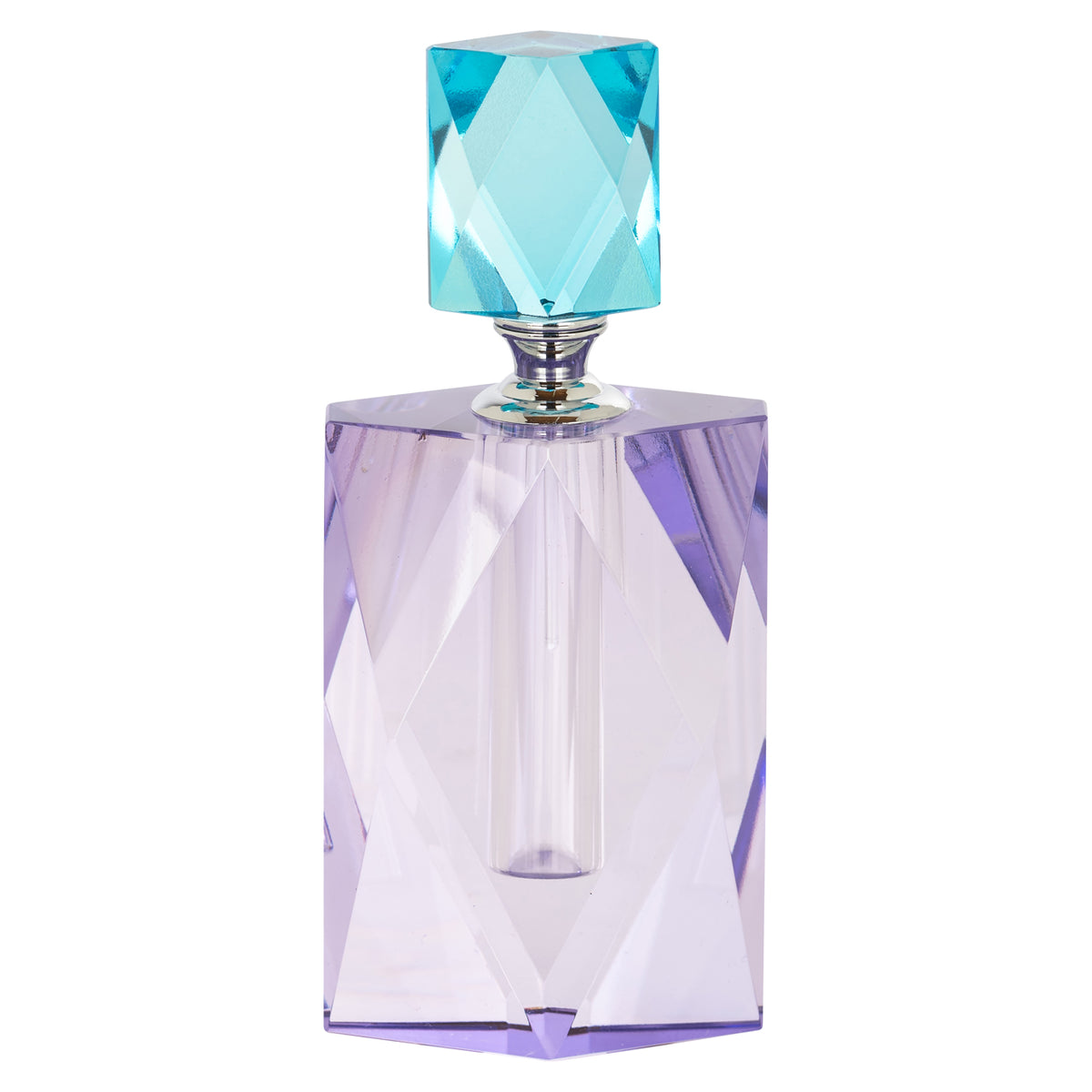 Dekoratives Objekt Phine purple perfume bottle