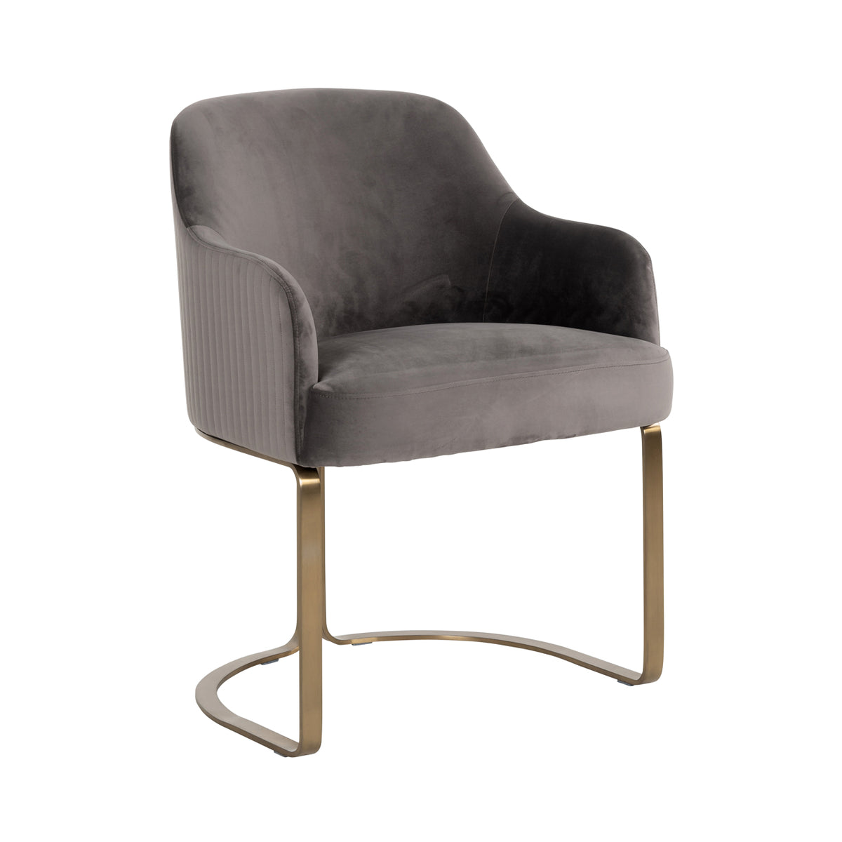 Esszimmerstuhl Hadley stone velvet
