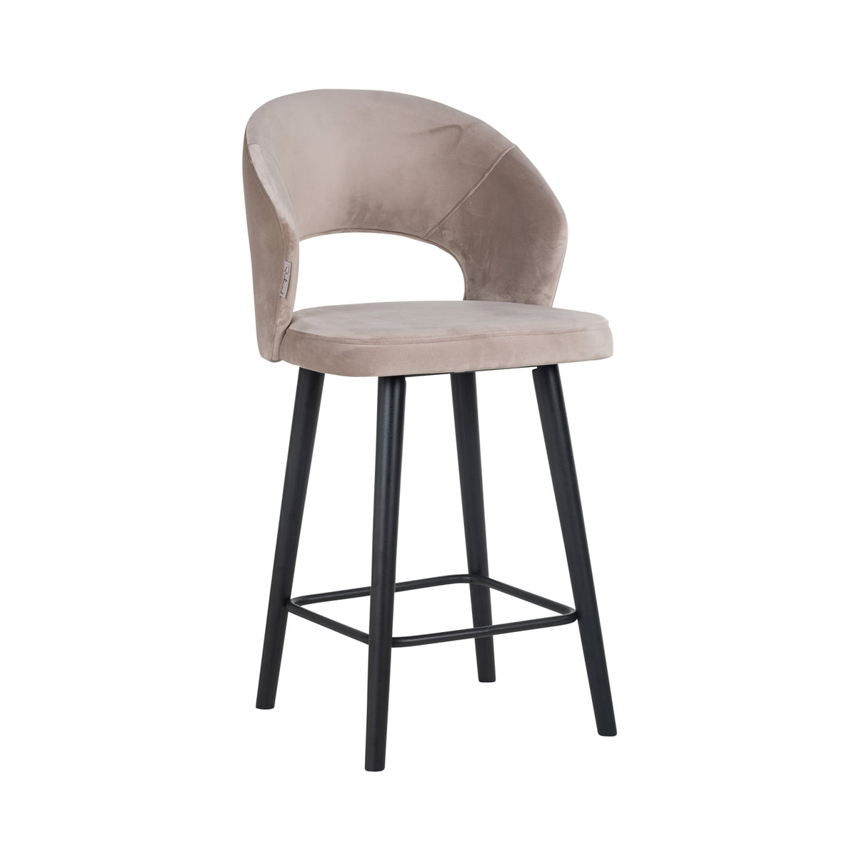 Thekenstuhl Savoy khaki velvet