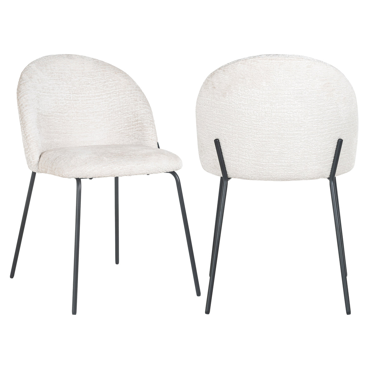 Esszimmerstuhl Alyssa cream fusion (Set of 2)