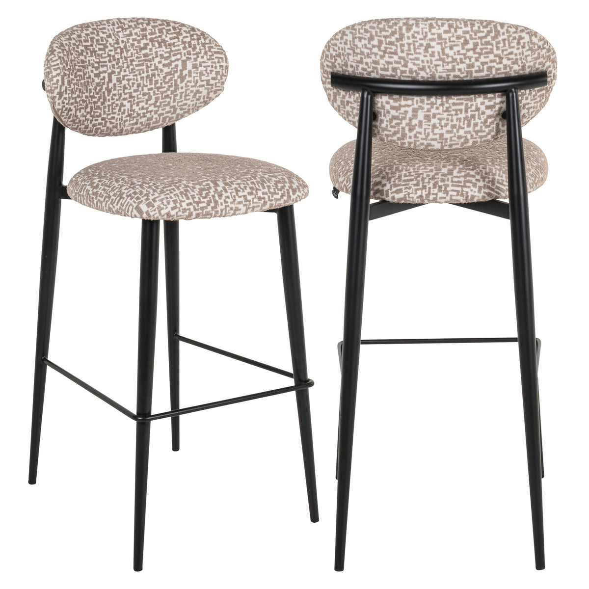 Barhocker Dantes natural geo fire retardant