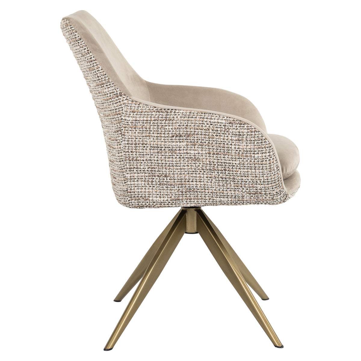 Esszimmerstuhl Lisonne trendy nature swivel