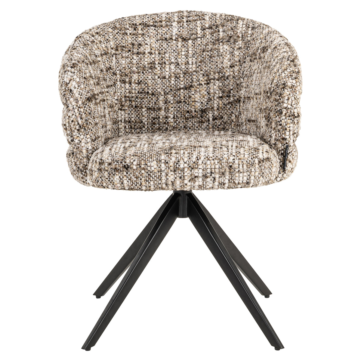 Esszimmerstuhl Serenity brown omara swivel fire retardant