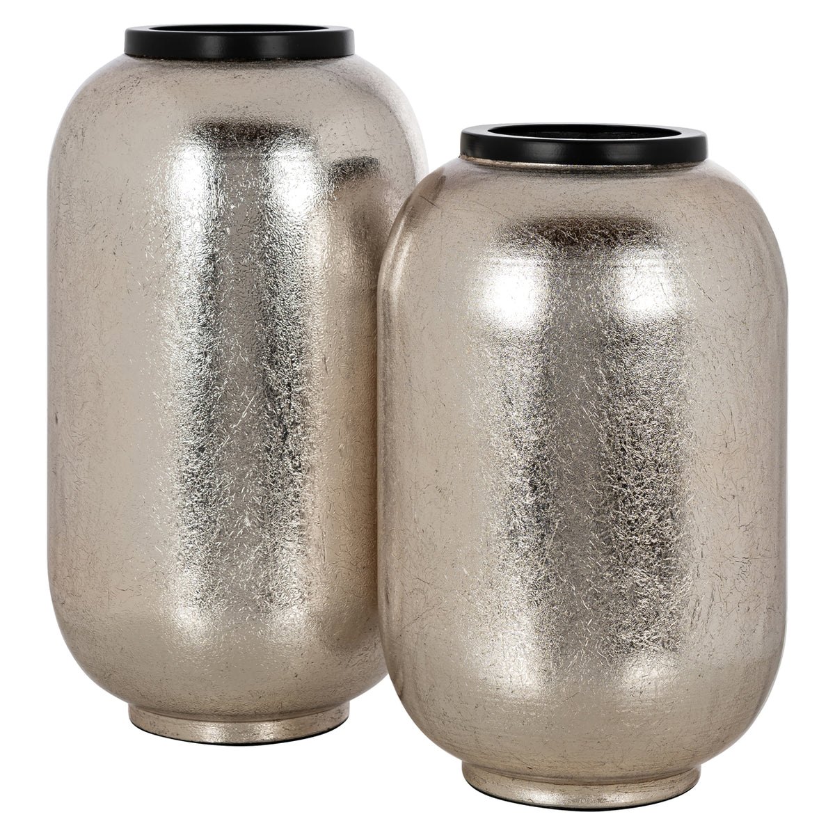 Vase Vesna silver large