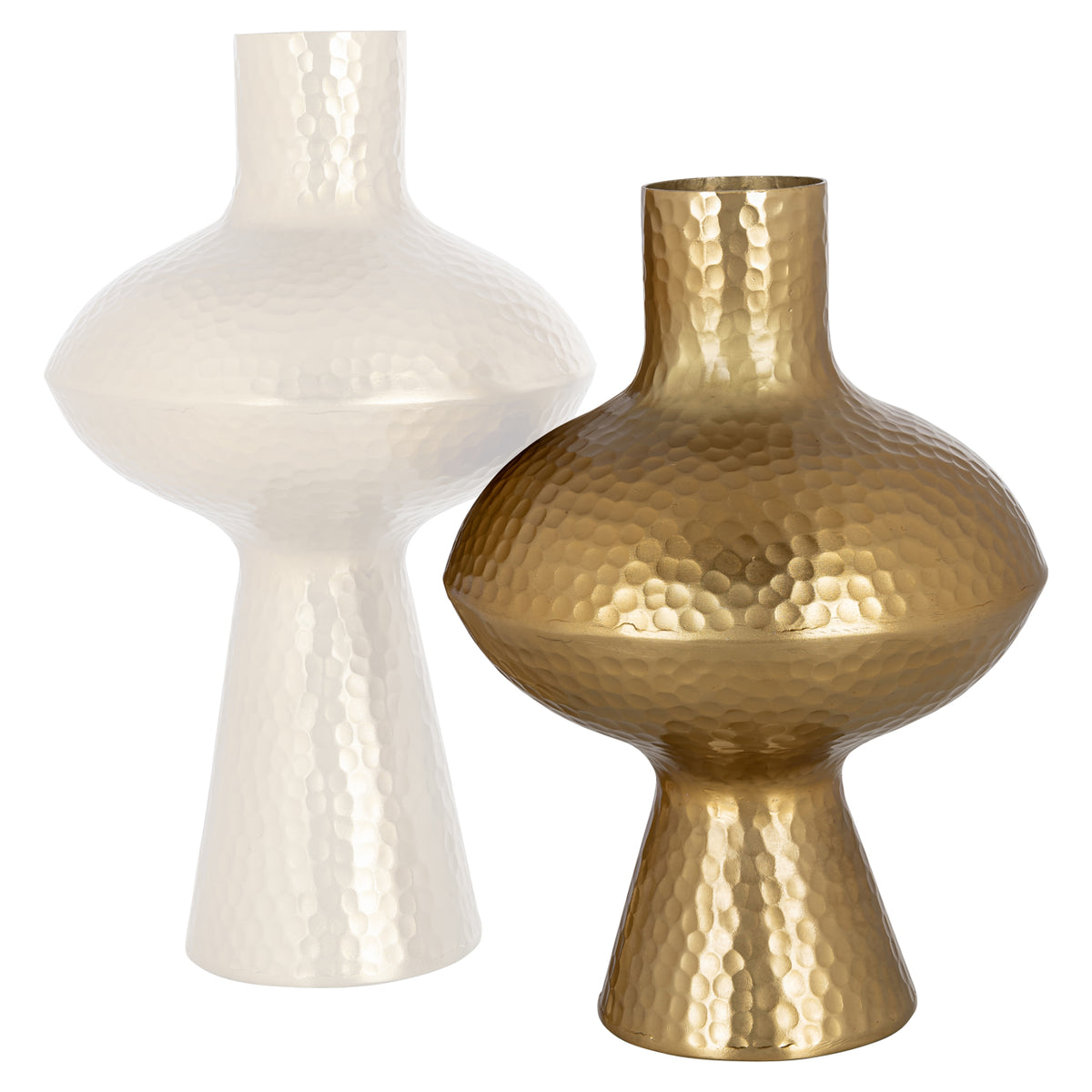 Vase Caitlyn gold small