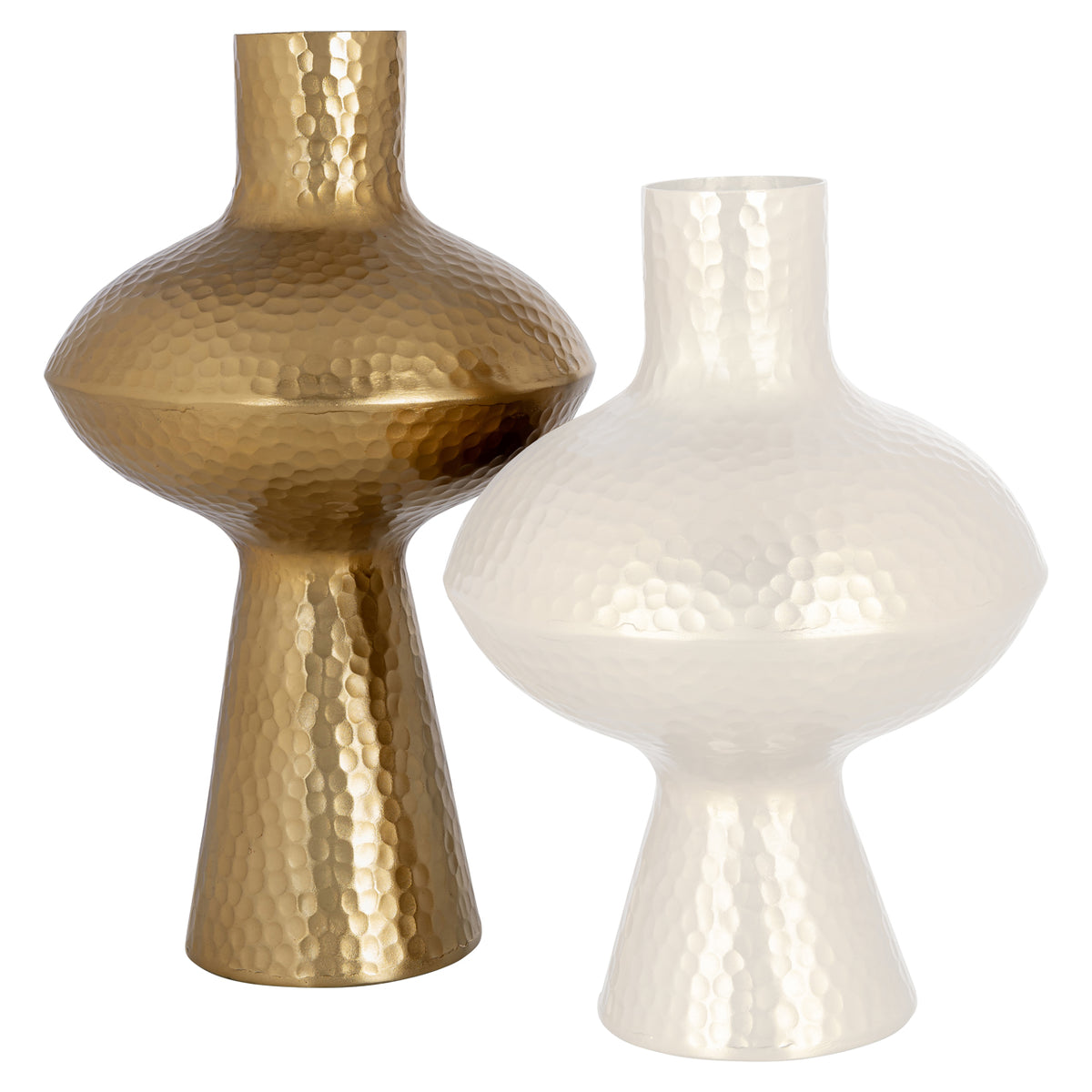 Vase Caitlyn gold large