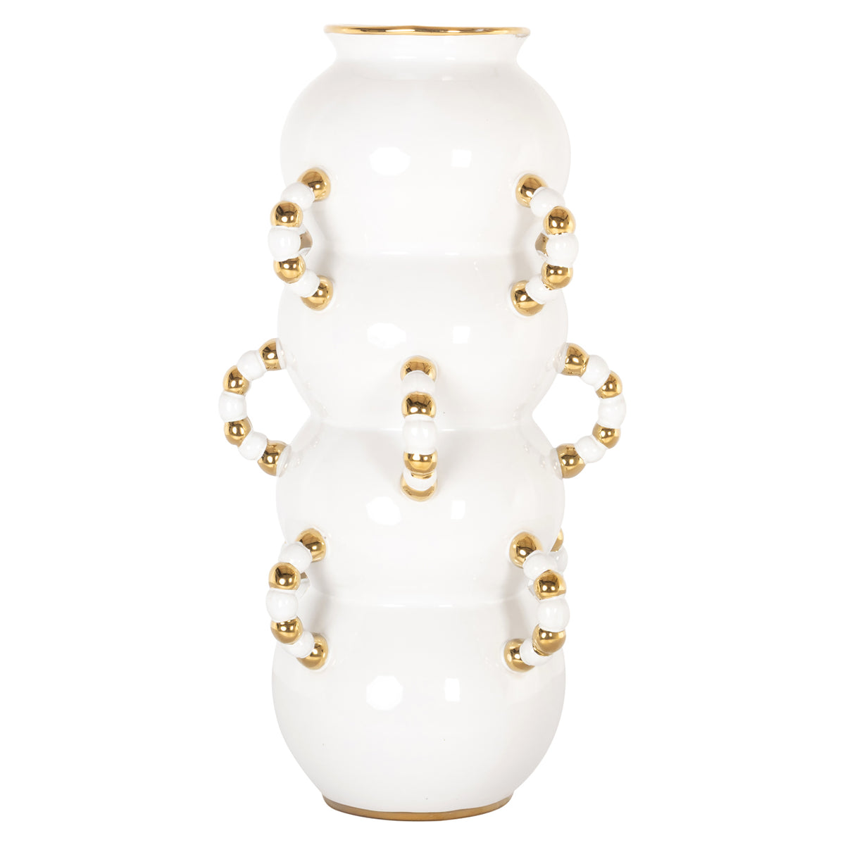 Vase Pippy white large