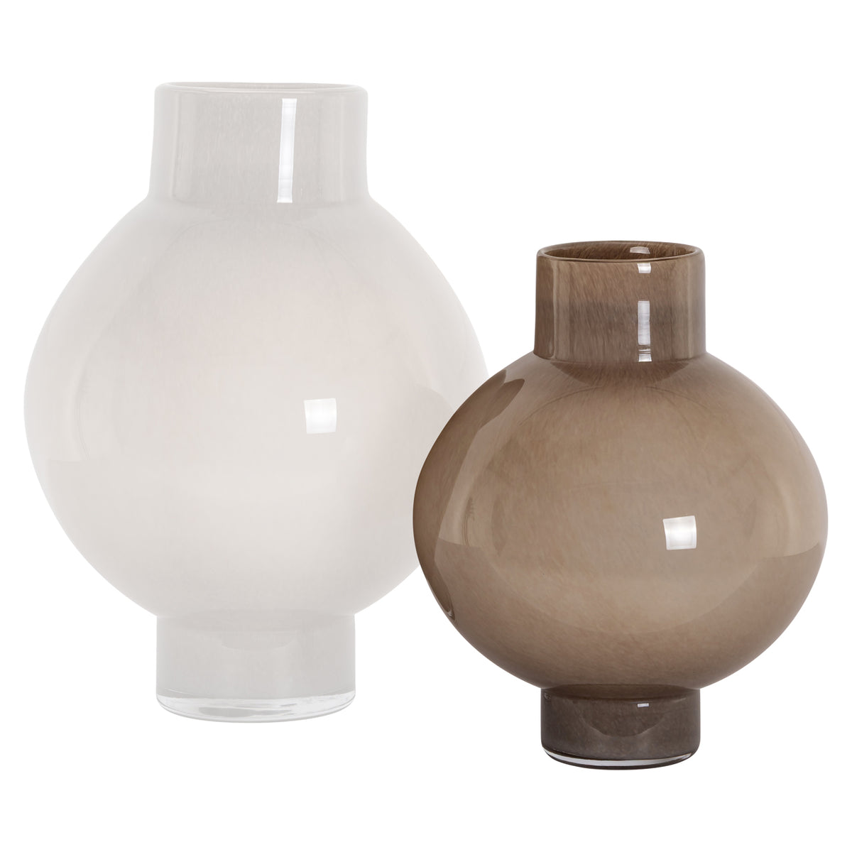 Vase Celina brown small