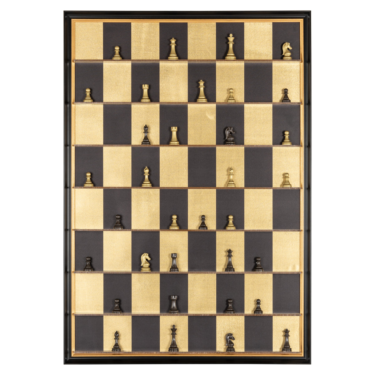 Wandkunst Nala black/gold