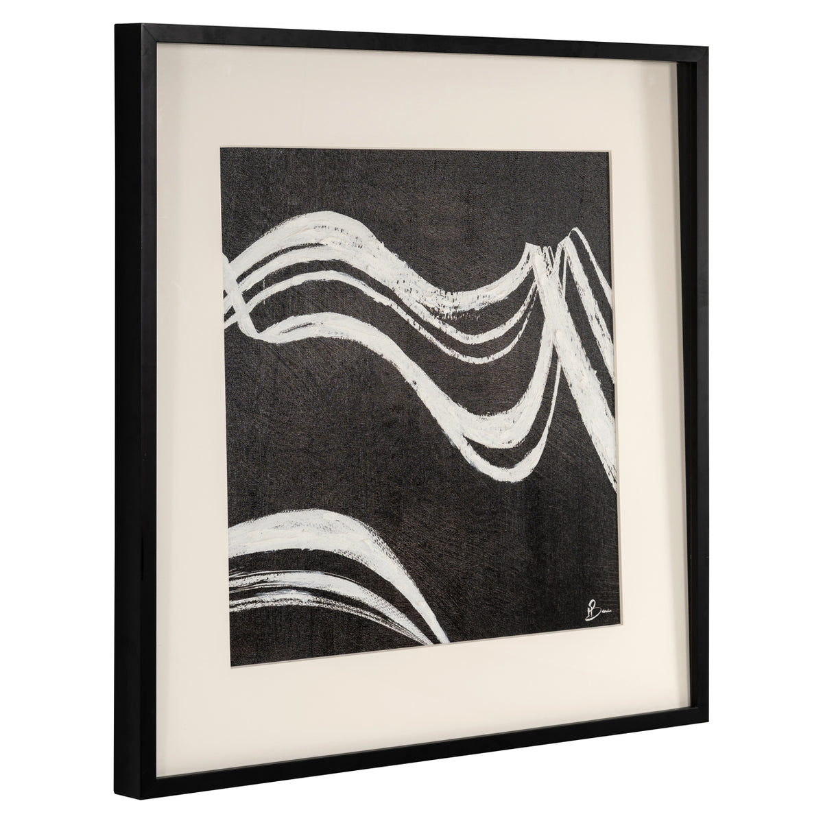 Wandkunst Jozy black/white