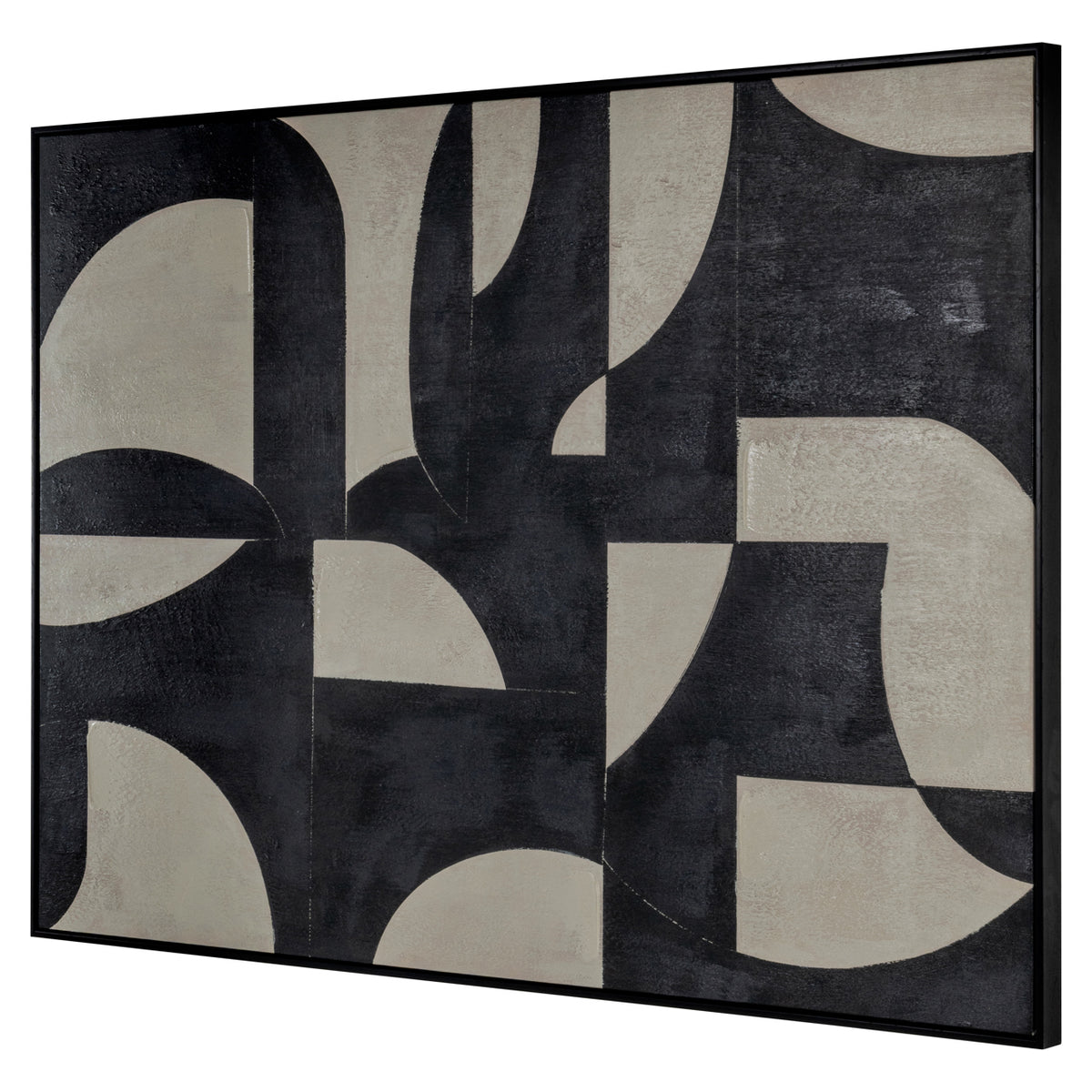 Wandkunst Splendor black