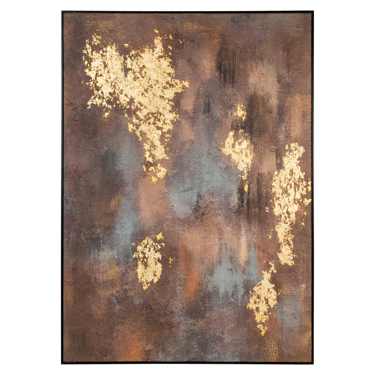 Wandkunst Golden gleam gold
