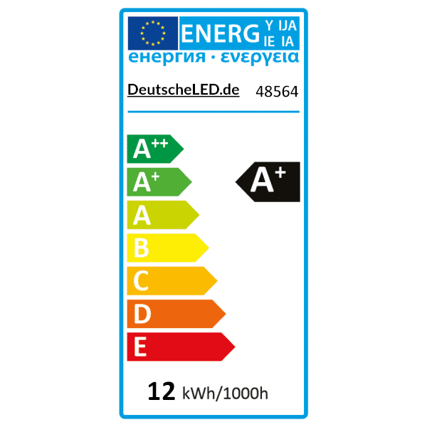 LED Tropfen 12W (≈100W) 2700K Ø6cm
