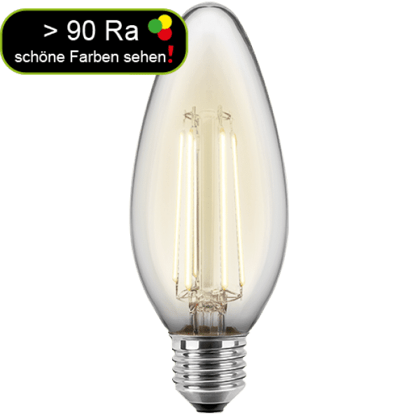 LED Kerze 4,5W (≈40W) 2700K Ø3,5cm