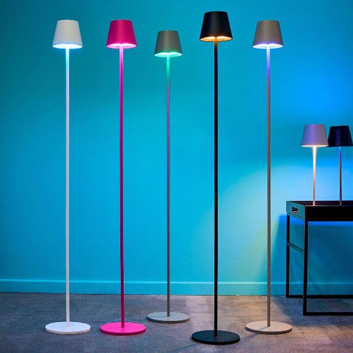 Akku LED Stehleuchte - Colorful RGB