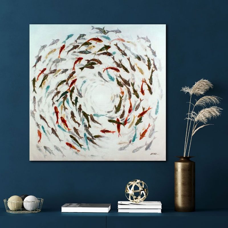 Wandbild - Fishes