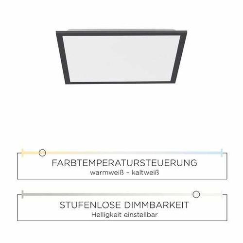 Deckenleuchte - Frame black 45x45cm