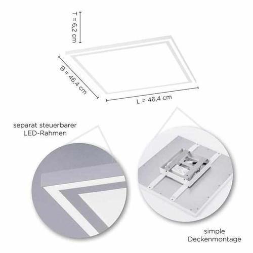 Deckenleuchte - Frame In&Out